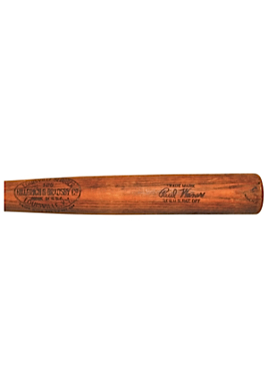 1925-28 Paul Waner Pittsburgh Pirates Game-Used & Side-Written Bat (PSA/DNA GU8)