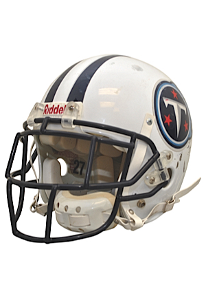 Circa 2000 Eddie George Tennessee Titans Game-Used Helmet (Use Confirmed By George)