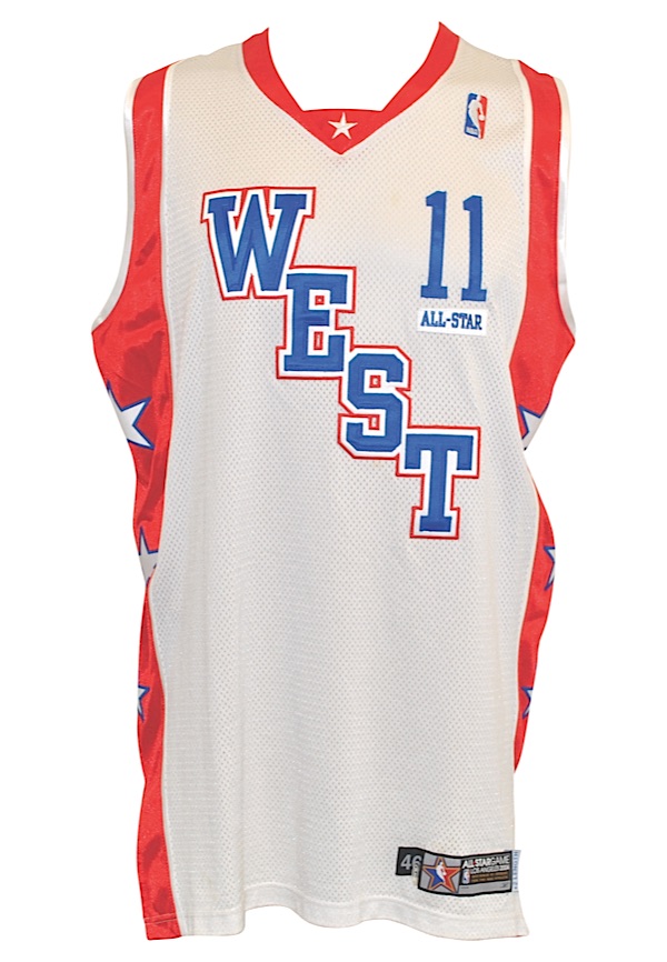 Lot Detail - 2004 NBA All-Star Pro-Cut Game Jerseys — Ron Artest & Yao Ming  Eastern Conference & Western Conference (2)