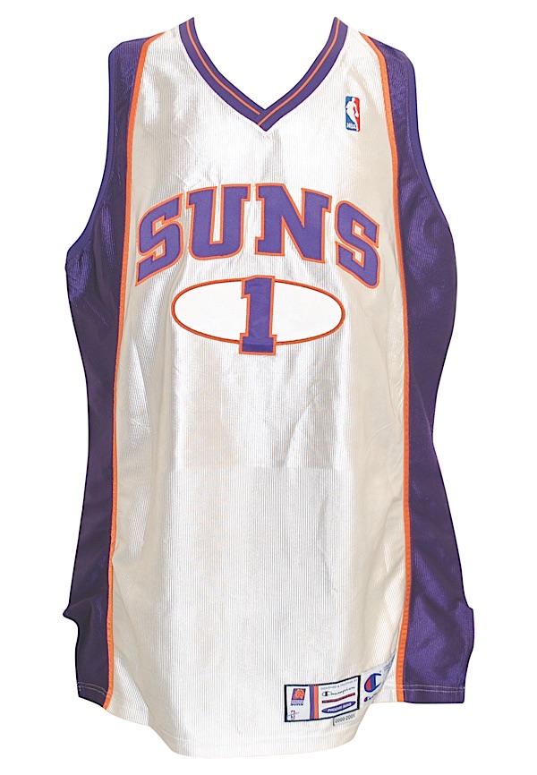 Lot Detail - 2000-01 Anfernee Penny Hardaway Phoenix Suns Game-Used Home  Jersey