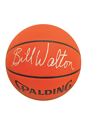 Bill Walton Autographed Basketball (JSA)