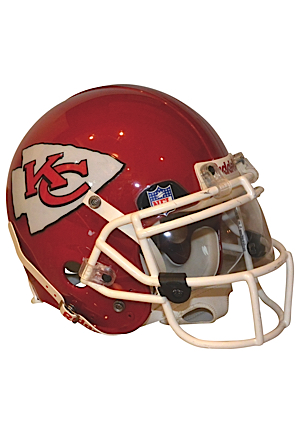 2002 Priest Holmes Kansas City Chiefs Game-Used Helmet (AP Offensive PoY • NFL Touchdown Leader)