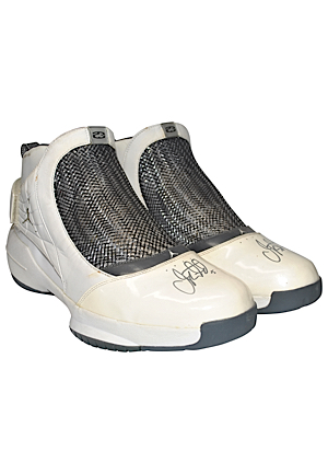 Mid 2000s Jason Kidd New Jersey Nets Game-Used & Autographed Sneakers (JSA • Ball Boy LOA)