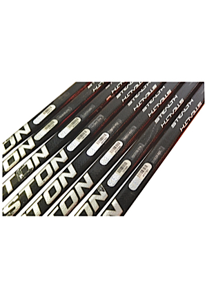 2014-2016 Mats Zuccarello New York Rangers Game-Used Hockey Sticks (25)(Steiner Sports Hologram)