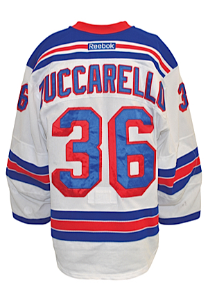 11/23/2015-1/2/2016 Mats Zuccarello New York Rangers Game-Used Home & Road Jerseys (2)(Steiner Sports LOAs)