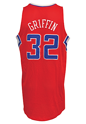 1/25/2012 Blake Griffin Los Angeles Clippers Game-Used Road Jersey (NBA LOA)