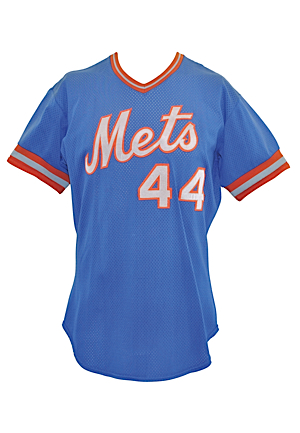 1983/84 Ron Darling Rookie Era New York Mets Game-Used Spring Training Jersey