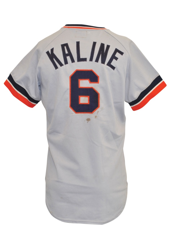 Sold at Auction: Signed Al Kaline Detroit Tigers Jersey