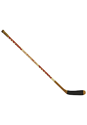 1982 Wayne Gretzky Edmonton Oilers Game-Used & Autographed Hockey Stick (JSA • Hart Memorial Trophy • Ted Lindsay Award • Art Ross Trophy)