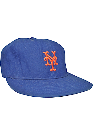 1983 New York Mets Game-Used Cap Attributed To Tom Seaver