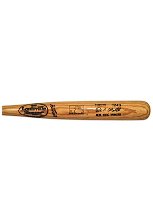1999 Tino Martinez Autographed & Paul ONeill New York Yankees Game-Used Bats (JSA • Steiner Sports COA • PSA/DNA Graded GU9 & GU7 Respectively)