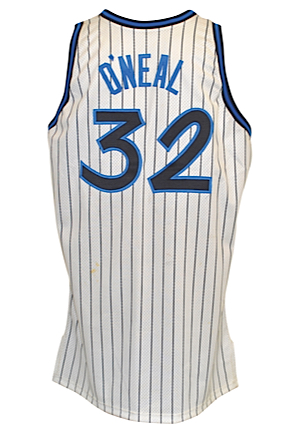 1992-93 Shaquille ONeal Rookie Orlando Magic Game-Used Jersey (RoY Season)