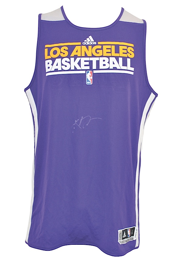 Lot Detail - Kobe Bryant Los Angeles Lakers Player-Worn & Autographed Practice  Jerseys (3)(JSA • Lakers LOAs)