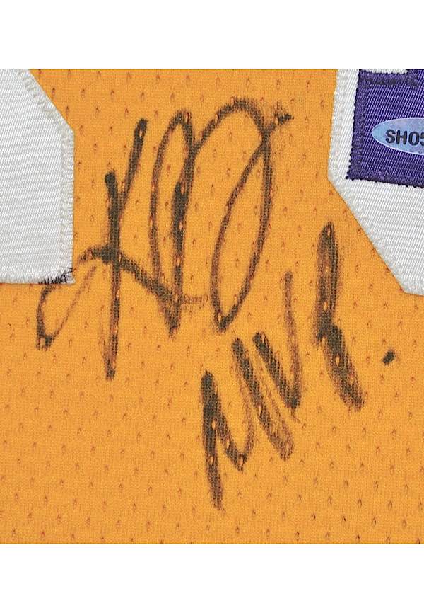 Kobe Bryant 2007 A.S. MVP Signed 2007 All Star Game Jersey UDA Upper —  Showpieces Sports