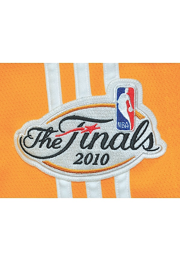 2009 Kobe Bryant Game Worn NBA Finals Shooting Shirt with Finals
