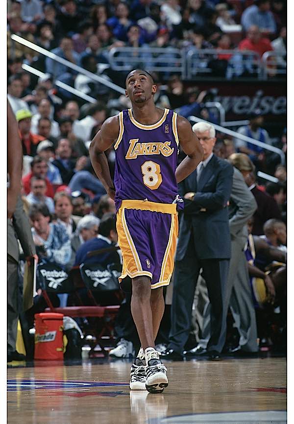 Report: Kobe Bryant Sneakers from 1996 Lakers Debut Could Sell for