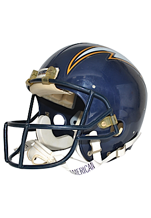 Mid 1980s Gary Anderson San Diego Chargers Game-Used Helmet