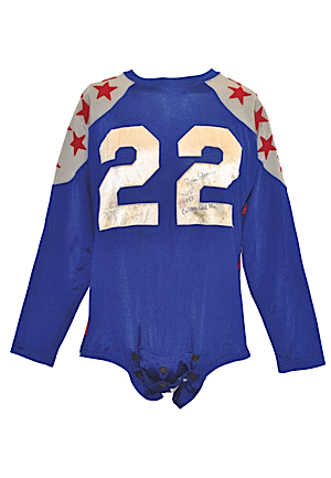 1953 Jim Sears USC College All-Star Game-Used & Autographed Jersey With Leather Helmet (2)(JSA)