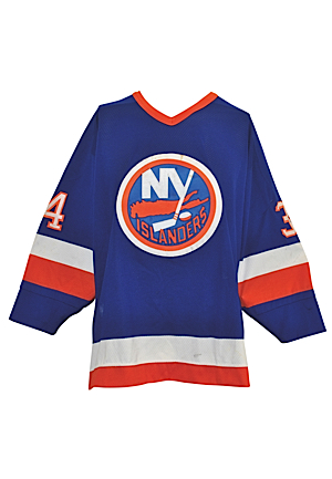 Circa 1990 Rob DiMaio New York Islanders Game-Used Road Jersey