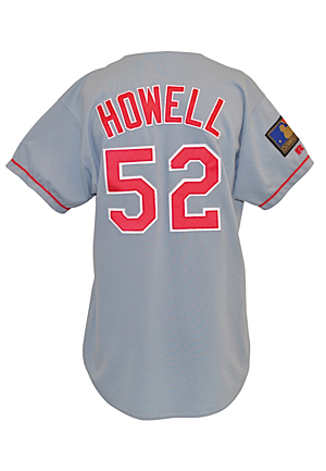 1994 Jay Howell Texas Rangers Game-Used Road Jersey