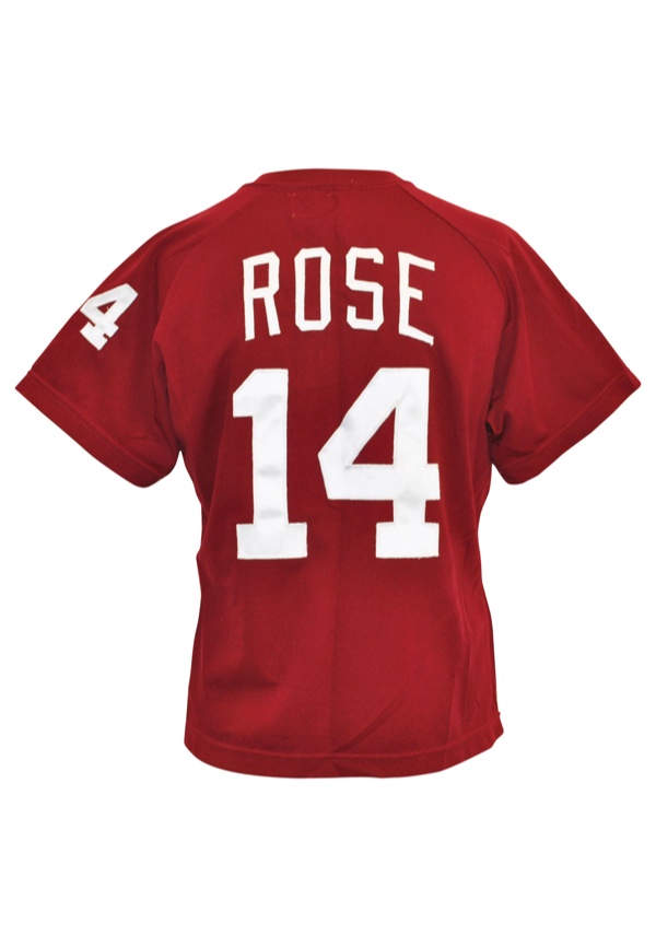 pete rose game worn jersey