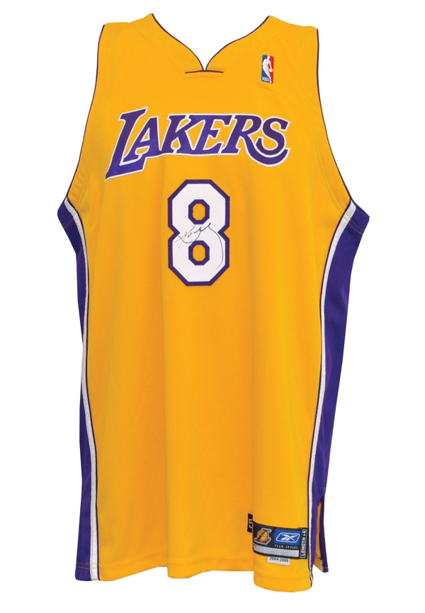 Lot Detail - 2004-05 Kobe Bryant Game Used Los Angeles Lakers Hardwood  Classics 1959-60 Throwback Uniform: Jersey & Shorts