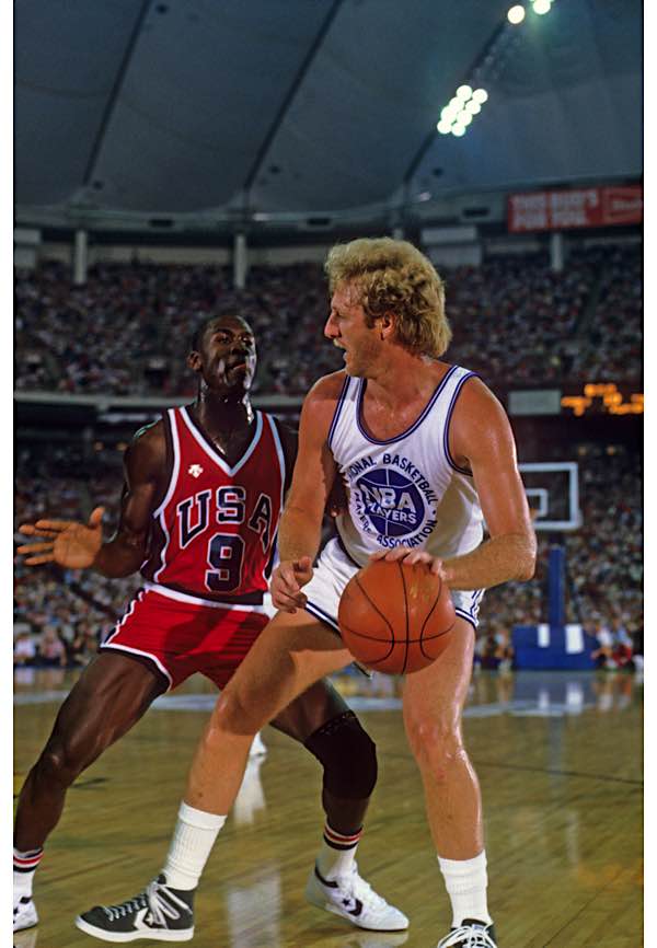 Michael Jordan Signed Authentic 1984 Team USA Olympics Jersey Upper De —  Showpieces Sports