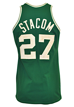 Mid-To-Late 1970s Kevin Stacom Boston Celtics Game-Used Road Jersey
