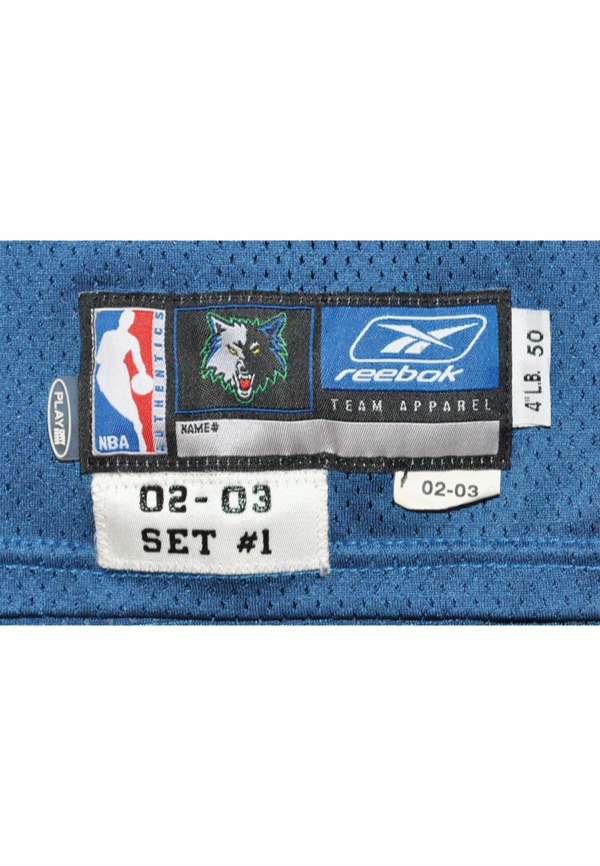 Lot Detail - 2003-04 Kevin Garnett Minnesota Timberwolves Game-Used Jersey  (Custom Velcro)