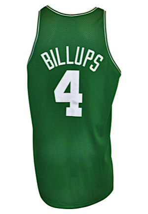 1997-98 Chauncey Billups Rookie Boston Celtics Game-Used & Autographed Road Jersey (JSA)