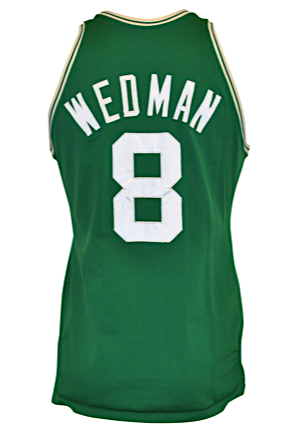 1983-86 Scott Wedman Boston Celtics Game-Used Road Jersey