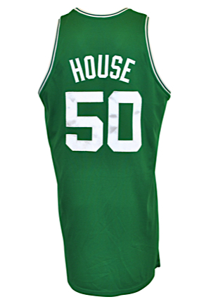 2007-08 Eddie House Boston Celtics Hardwood Classics Game-Used Road Jersey