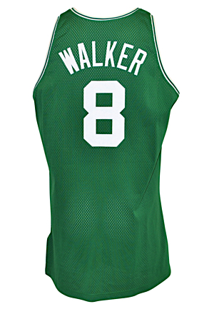 1996-97 Antoine Walker Boston Celtics Rookie Game-Used Road Jersey