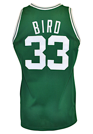 1989-90 Larry Bird Boston Celtics Game-Used Road Jersey