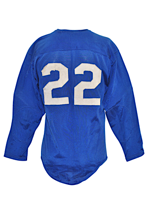 Early 1950s Bobby Layne Detroit Lions Game-Used Home Jersey (Repairs • Equipment Manager Wife LOA)