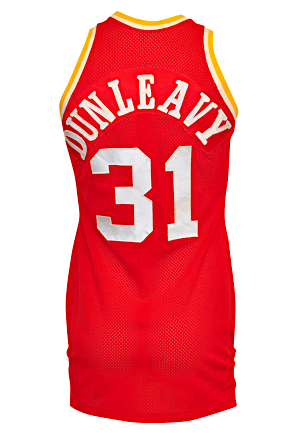 1978-79 Mike Dunleavy Sr. Houston Rockets Game-Used Road Jersey (Sourced From Equipment Managers Family)