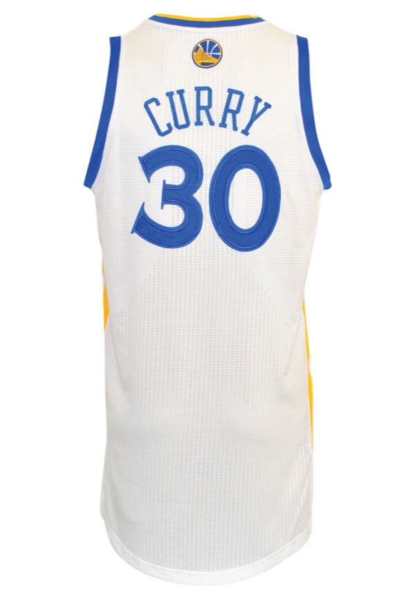 Lot Detail - 12/25/2011 Stephen Curry Golden State Warriors Game-Used  Christmas Day Home Jersey (NBA LOA • Photo-Matched)