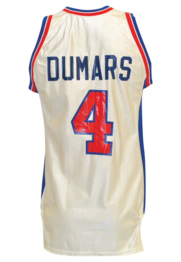 Lot Detail - 1998-99 Joe Dumars Game Used Detroit Pistons Final