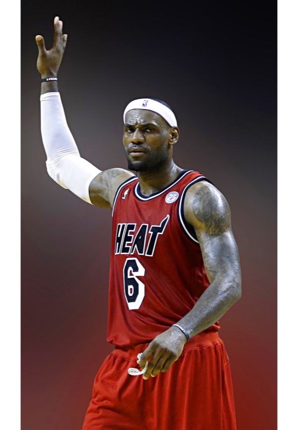 🏀 LeBron James Miami Heat Jersey Size Medium – The Throwback Store 🏀