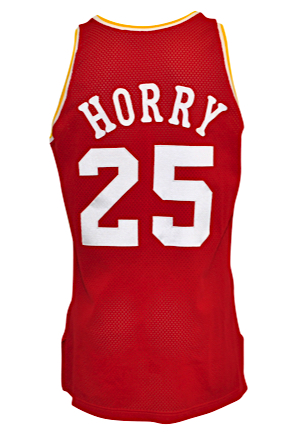 1994-95 Robert Horry Houston Rockets Game-Used Road Jersey (Championship Season • Sourced From Equipment Managers Family)