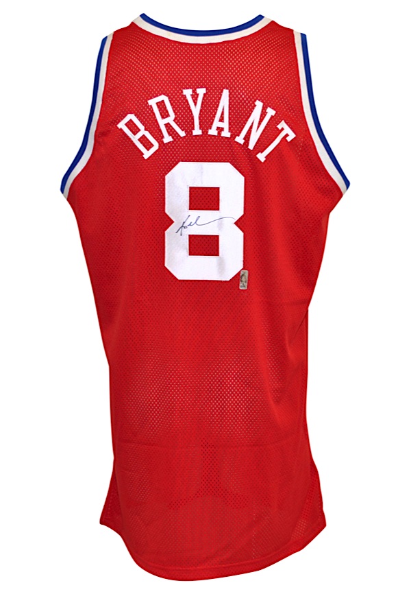 Kobe Bryant Signed Los Angeles Lakers (Blue Throwback) Jersey JSA