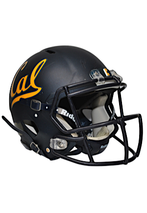 2015 Jared Goff California Golden Bears Game-Used Helmet 