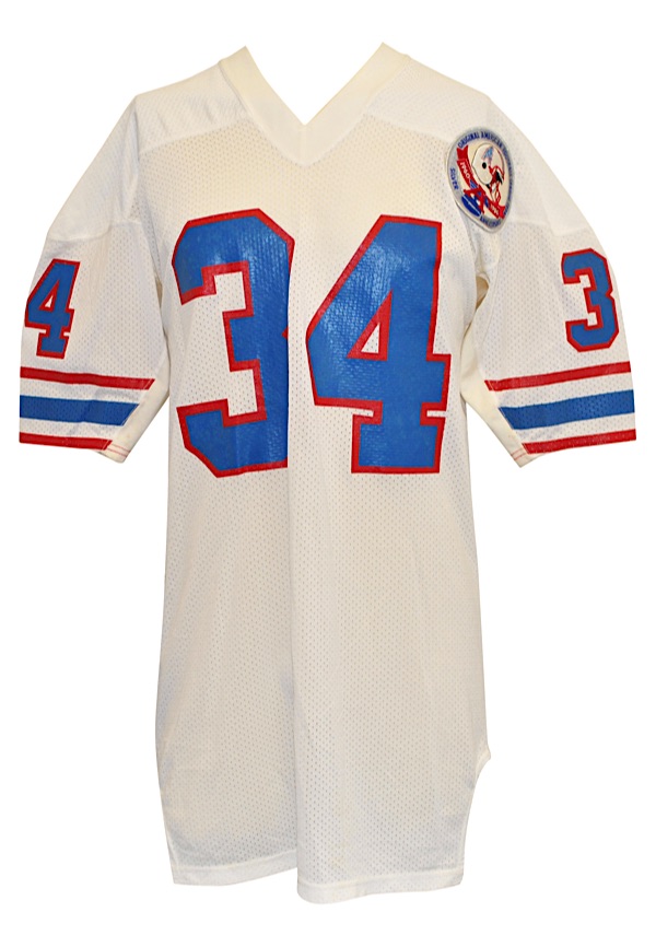 Earl Campbell Houston Oilers Game Worn Jersey
