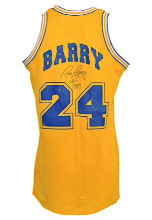 Rick Barry New York Life Insurance Commercial Worn & Autographed Full Uniform & Sneakers (4)(JSA • Sourced Directly From Barry)