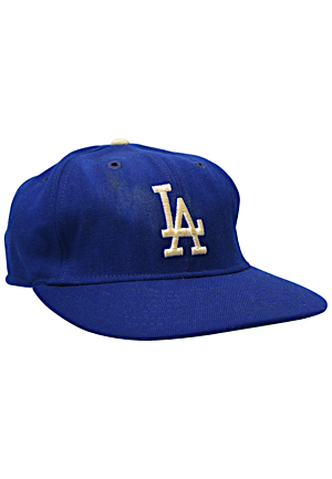 Early 1960s Sandy Koufax Los Angeles Dodgers Game-Used Cap (Rare • Sourced From Dick Dobbins)