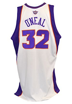 2008-09 Shaquille ONeal Phoenix Suns Game-Used Home Jersey