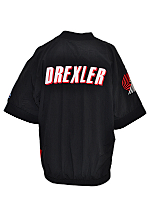 1994-95 Clyde Drexler Portland Trail Blazers Warm-Up Suit (2)(Name Sewn In Pants)