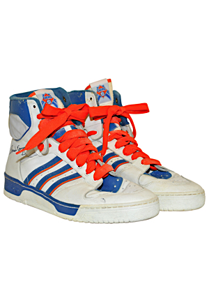 Late 1980s Patrick Ewing New York Knicks Game-Used Sneakers 