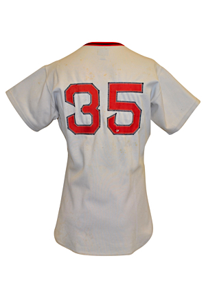 1978 Johnny Pesky Boston Red Sox Coaches-Worn & Autographed Road Jersey (JSA)