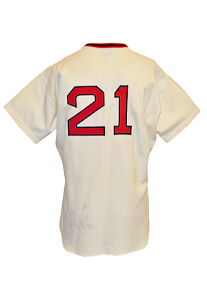 1978 Mike Torrez Boston Red Sox Game-Used & Autographed Home Jersey (JSA)